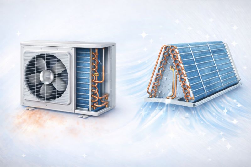 冷氣冷凝器與蒸發器清潔禁忌，避免造成回風不良與結冰